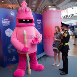 Pink British Royal Guard...