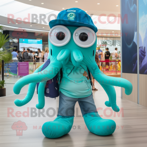 Turkis Octopus maskot...