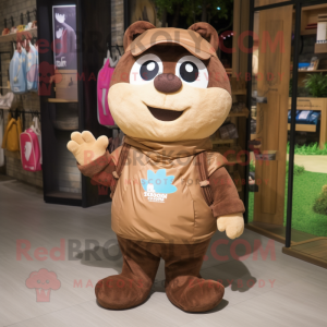 Mascotte de personnage de...