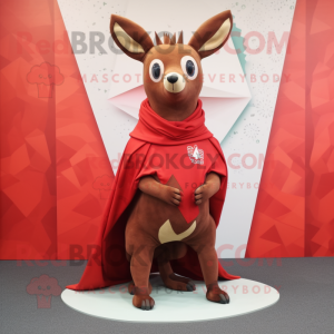 Red Roe Deer mascotte...