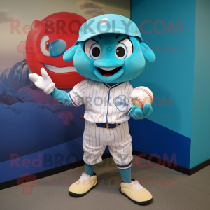 Turkis baseball bold maskot...