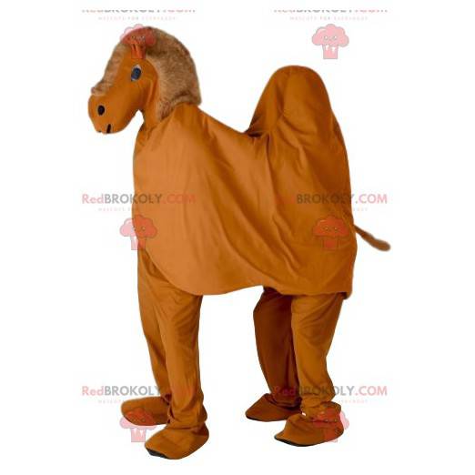 Brown dromedary mascot - Redbrokoly.com