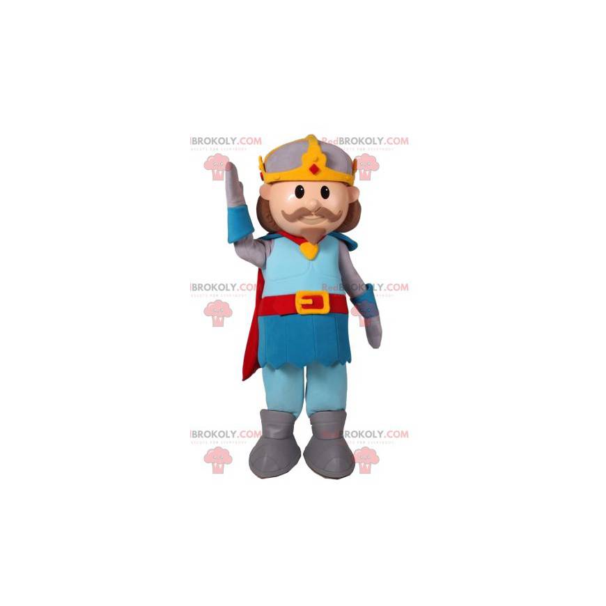 Prins mascotte met een mooie kroon - Redbrokoly.com