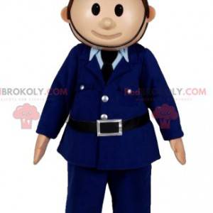 Polis maskot i uniform - Redbrokoly.com