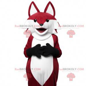 Mascotte di volpe rossa troppo divertente - Redbrokoly.com