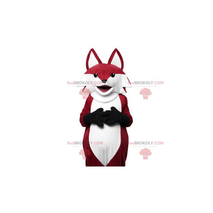 Mascotte de renard roux trop drôle - Redbrokoly.com