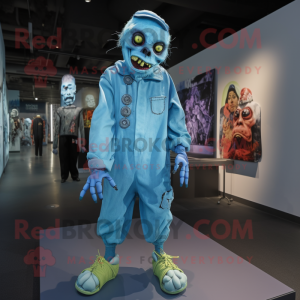 Cyan Zombie mascotte...