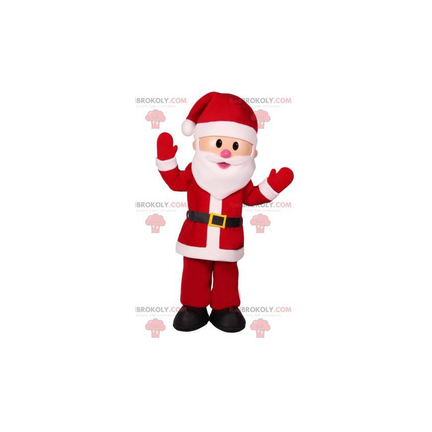 Meget sød julemanden maskot - Redbrokoly.com