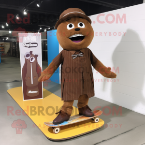 Bruin Skateboard mascotte...