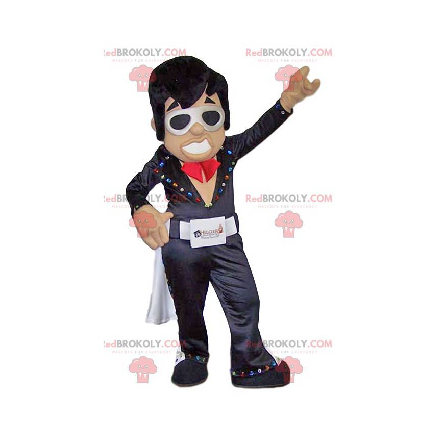 Super morsom rock n 'roll danser maskot - Redbrokoly.com