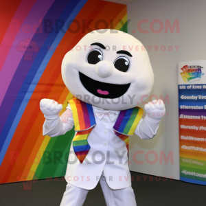 White Rainbow mascotte...