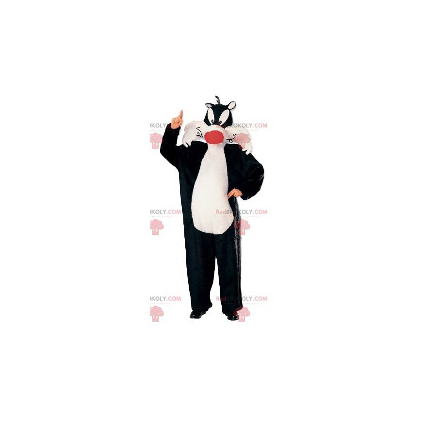 Sylvester maskot, tecknad karaktär Tweety & Grosminet -