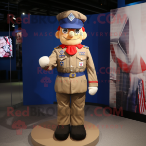  American Soldier maskot...