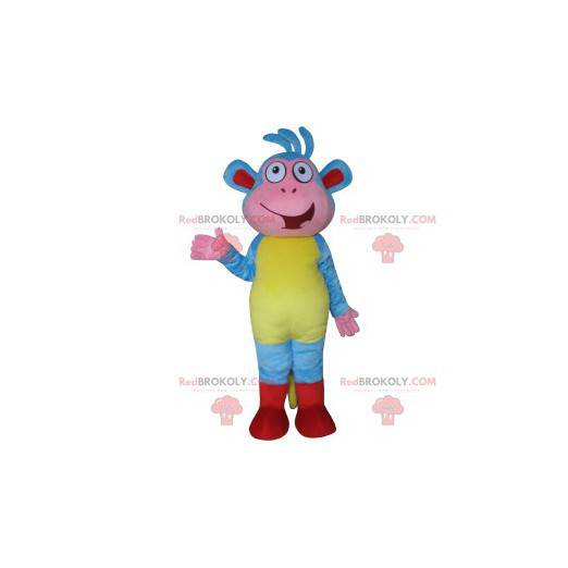 Mascote Babouche, o macaco em Dora, a Exploradora -