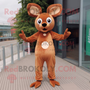 Rust Roe Deer maskot...
