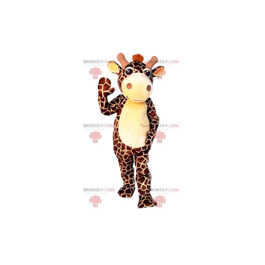 Mascotte de girafe majestueuse - Redbrokoly.com