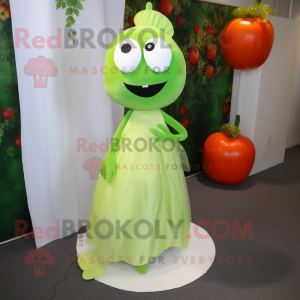 Lime Green Apricot mascotte...