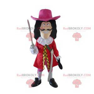 Captain Hook mascot, Peter Pan character - Redbrokoly.com