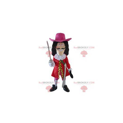 Captain Hook mascot, Peter Pan character - Redbrokoly.com