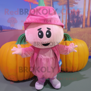 Pink Pumpkin mascotte...