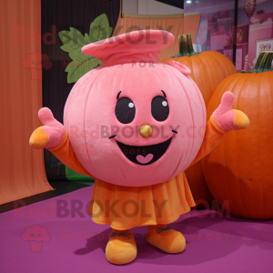 Pink Pumpkin mascotte...