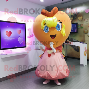 Peach Heart mascotte...