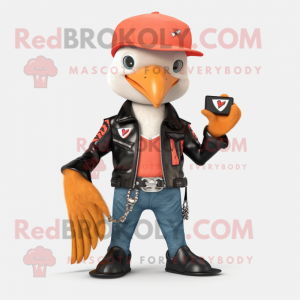 Peach Woodpecker mascotte...