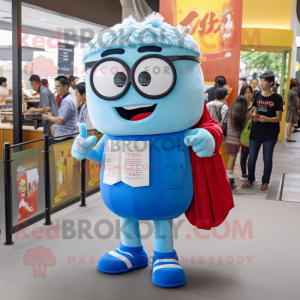 Sky Blue Ramen maskot...