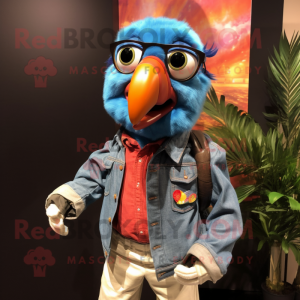  Macaw maskot kostym...