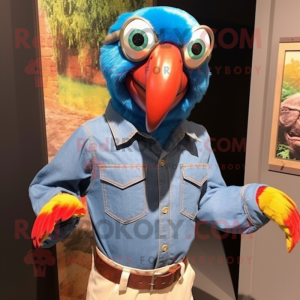  Macaw maskot kostume...