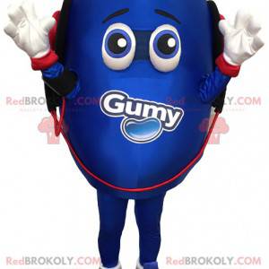 Blue egg mascot. Egg costume - Redbrokoly.com