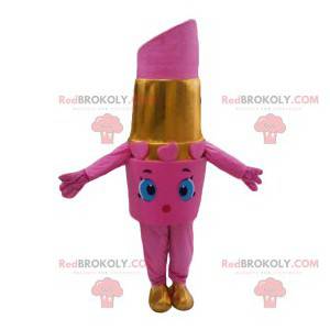 Mascote batom rosa - Redbrokoly.com