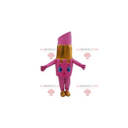 Mascote batom rosa - Redbrokoly.com