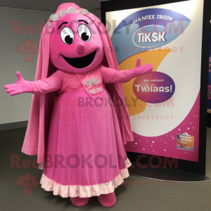 Pink Tikka Masala maskot...