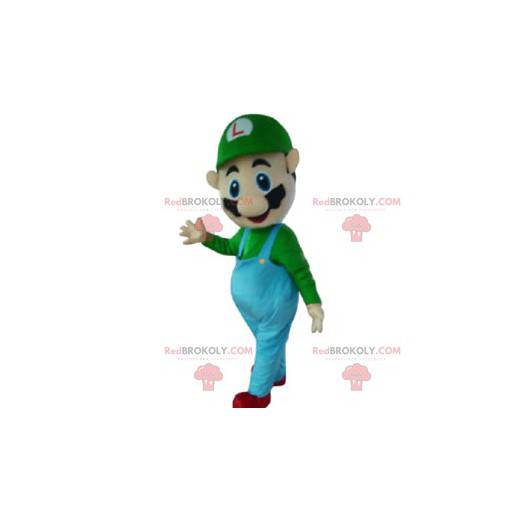 Luigi mascot, character from Mario Bros, Nintendo -