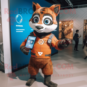 Rust Raccoon personaje...