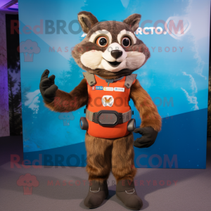 Rust Raccoon personaje...