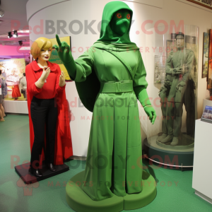 Grønn Gi Joe maskot drakt...