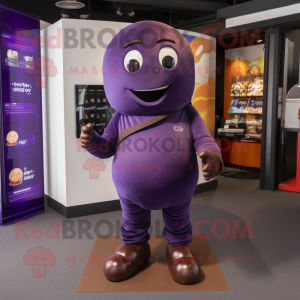 Lilla Chokolade maskot...