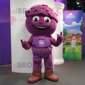 Purple Chocolates mascotte...