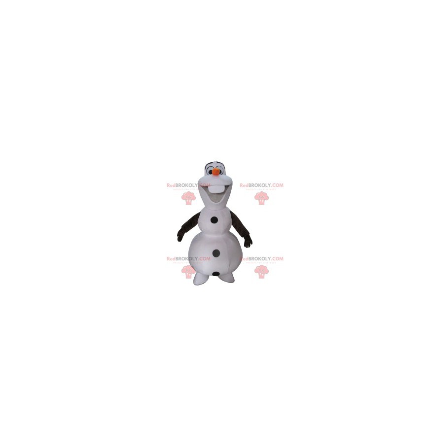 Mascot Olaf, muñeco de nieve congelado - Redbrokoly.com
