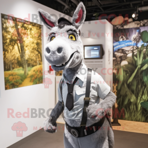 Silver Donkey mascotte...