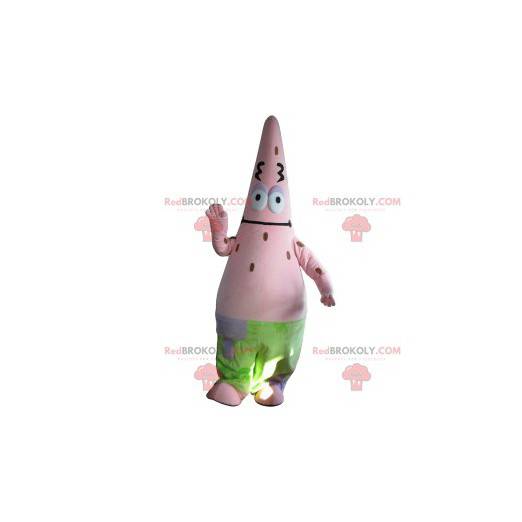 Maskot Patrick, růžové hvězdice, SpongeBob SquarePants -