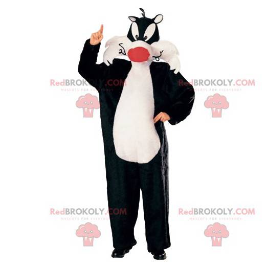 Mascot Sylvester, the cat of Cartoon Titi & Grosminet -