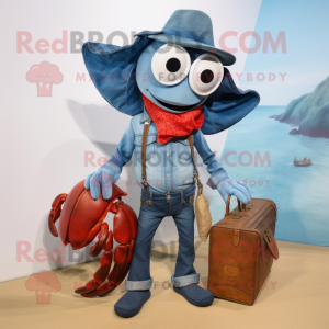 Cyan Hermit Crab mascotte...