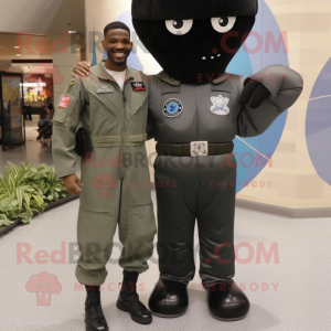 Black Air Force Soldier...