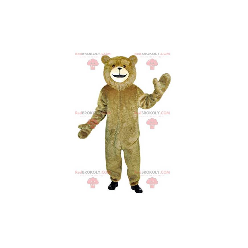 Mascotte bruine beer. Bruine beer kostuum - Redbrokoly.com