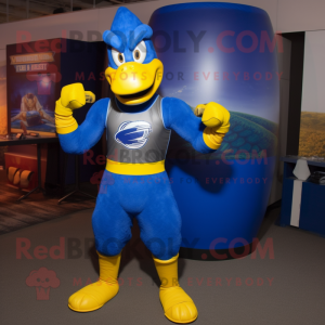 Blue Hens mascotte kostuum...