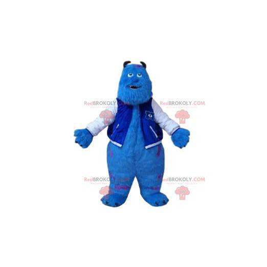 Mascote Sulli, o monstro turquesa da Monsters, Inc. -