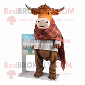 Postava maskota Rust Zebu...